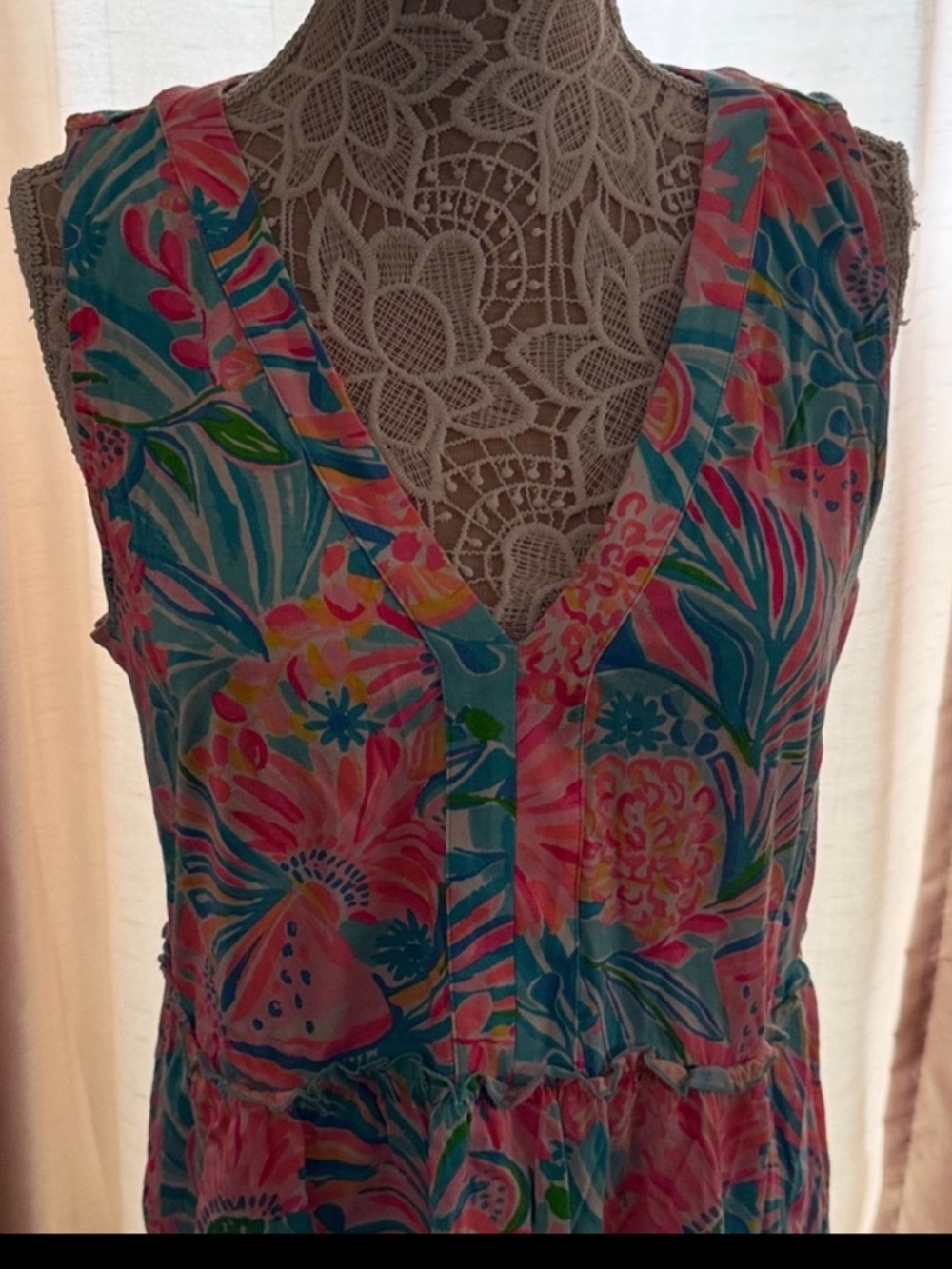 Lilly Pulitzer Kristen Flounce dress
